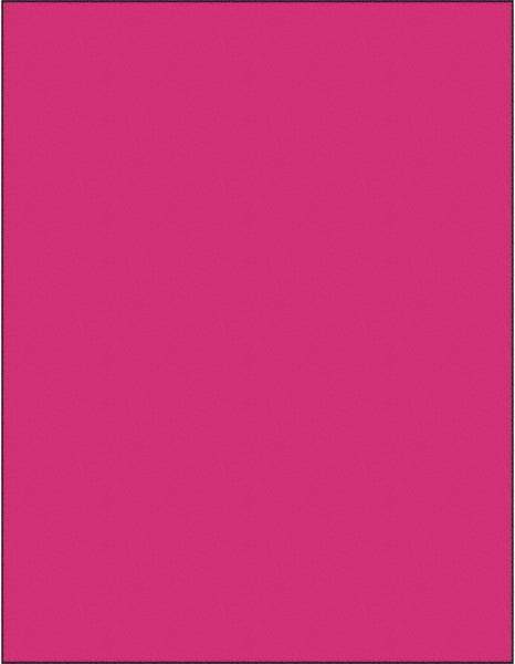 Tape Logic - 11" Long, Fluorescent Pink Paper Laser Label - For Laser Printers - Exact Tool & Supply