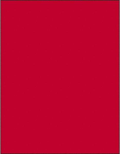 Tape Logic - 11" Long, Fluorescent Red Paper Laser Label - For Laser Printers - Exact Tool & Supply