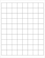 Tape Logic - 1" Long, White Paper Laser Label - For Laser Printers - Exact Tool & Supply