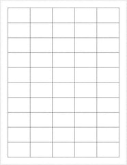 Tape Logic - 1-1/2" Long, White Paper Laser Label - For Laser Printers - Exact Tool & Supply