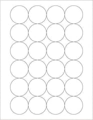 Tape Logic - 1.6" Wide x 1-21/32" Long, White Paper Laser Label - For Laser Printers - Exact Tool & Supply