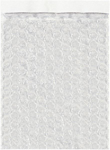 Made in USA - 3 x 5", Self-Seal Bubble Pouches - Clear - Exact Tool & Supply