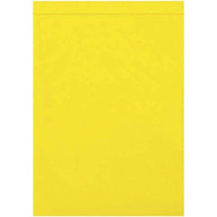 Value Collection - 9 x 12", 2 mil Reclosable Polybags - Yellow - Exact Tool & Supply