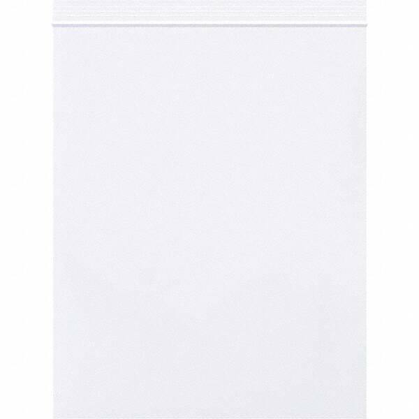 Value Collection - 8 x 10", 2 mil Reclosable Polybags - White - Exact Tool & Supply