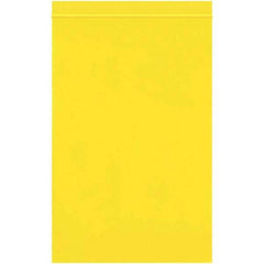 Value Collection - 6 x 9", 2 mil Reclosable Polybags - Yellow - Exact Tool & Supply