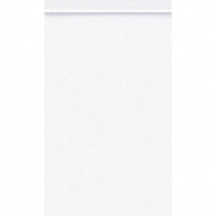 Value Collection - 5 x 8", 2 mil Reclosable Polybags - White - Exact Tool & Supply
