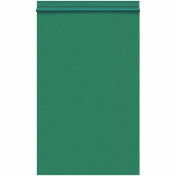 Value Collection - 5 x 8", 2 mil Reclosable Polybags - Green - Exact Tool & Supply