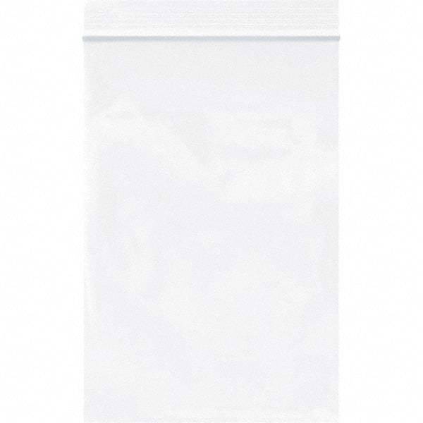 Value Collection - 4 x 6", 2 mil Reclosable Polybags - White - Exact Tool & Supply