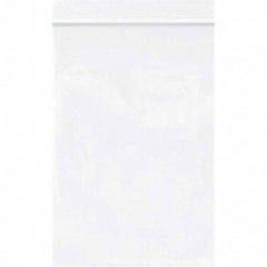 Value Collection - 4 x 6", 2 mil Reclosable Polybags - White - Exact Tool & Supply