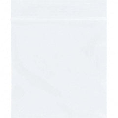 Value Collection - 3 x 3", 2 mil Reclosable Polybags - White - Exact Tool & Supply