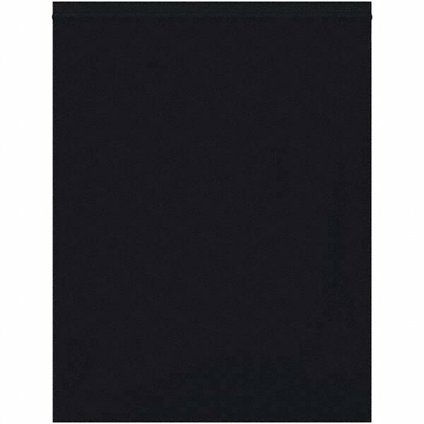 Value Collection - 12 x 15", 2 mil Reclosable Polybags - Black - Exact Tool & Supply
