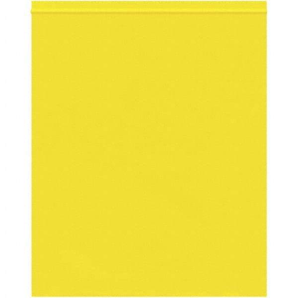 Value Collection - 10 x 12", 2 mil Reclosable Polybags - Yellow - Exact Tool & Supply