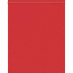 Value Collection - 10 x 12", 2 mil Reclosable Polybags - Red - Exact Tool & Supply