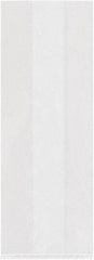 Value Collection - 5-1/4 x 3", 1.5 mil Gusseted Polypropylene Bags - Clear - Exact Tool & Supply