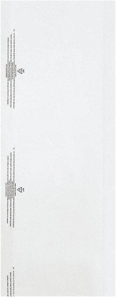 Value Collection - 21 x 54", 0.6 mil Garment Bag - Clear - Exact Tool & Supply