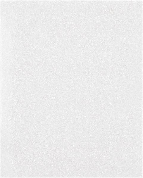 Made in USA - 8 x 10", Flush Cut Foam Pouches - White - Exact Tool & Supply