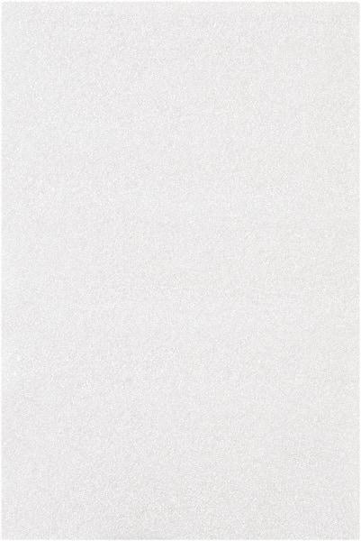 Made in USA - 6 x 9", Flush Cut Foam Pouches - White - Exact Tool & Supply