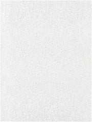 Made in USA - 3 x 4", Flush Cut Foam Pouches - White - Exact Tool & Supply