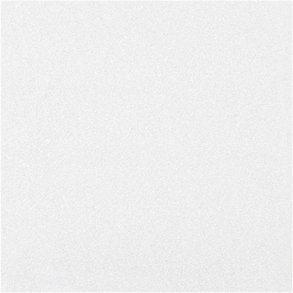Made in USA - 10 x 10", Flush Cut Foam Pouches - White - Exact Tool & Supply