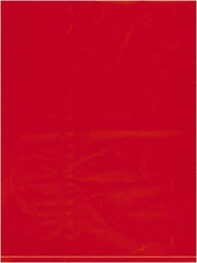Value Collection - 9 x 12", 2 mil Flat Polybags - Red - Exact Tool & Supply