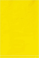 Value Collection - 6 x 9", 2 mil Flat Polybags - Yellow - Exact Tool & Supply