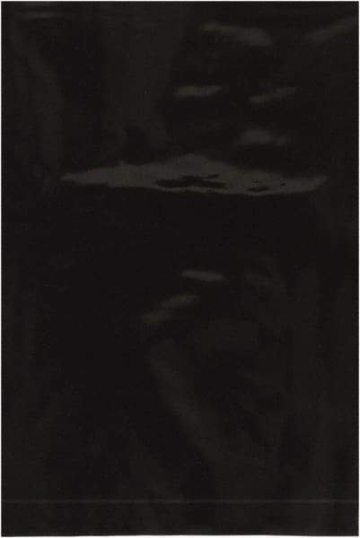 Value Collection - 4 x 6", 2 mil Flat Polybags - Black - Exact Tool & Supply