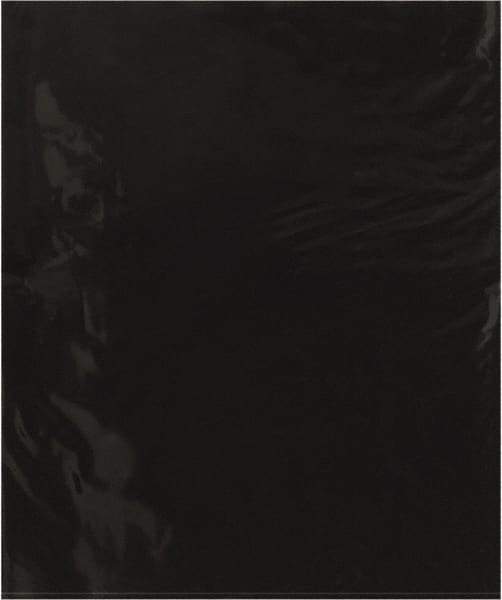 Value Collection - 15 x 18", 2 mil Flat Polybags - Black - Exact Tool & Supply