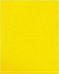 Value Collection - 8 x 10", 2 mil Flat Polybags - Yellow - Exact Tool & Supply