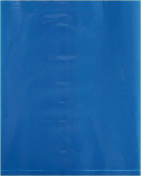 Value Collection - 12 x 15", 2 mil Flat Polybags - Blue - Exact Tool & Supply