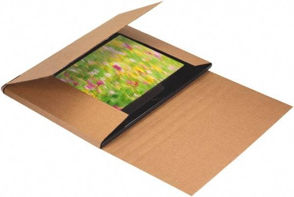 Made in USA - 24" Wide x 30" Long x 6" High Rectangle Crush Proof Mailers - 1 Wall, Kraft (Color) - Exact Tool & Supply
