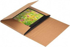 Made in USA - 24" Wide x 30" Long x 6" High Rectangle Crush Proof Mailers - 1 Wall, Kraft (Color) - Exact Tool & Supply