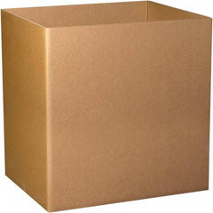 Made in USA - 40" Wide x 48" Long x 24" High Rectangle Heavy Duty Corrugated Box - 3 Walls, Kraft (Color), 280 Lb Capacity - Exact Tool & Supply
