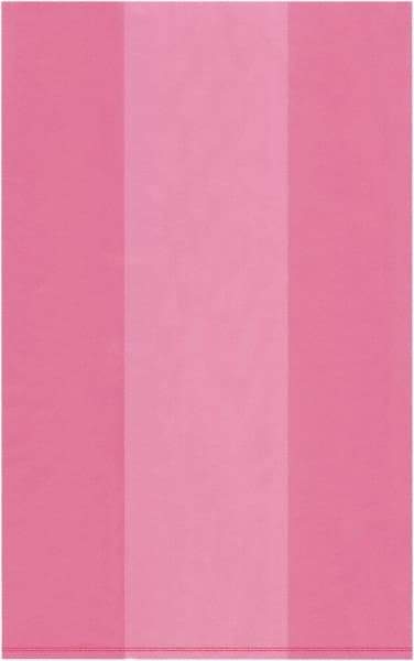 Value Collection - 24 x 36", 2 mil Anti-Static Gusseted Polybags - Pink - Exact Tool & Supply