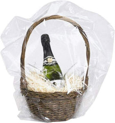 Made in USA - 32 x 30", 100 Gauge Domed Shrink Bags - Clear - Exact Tool & Supply