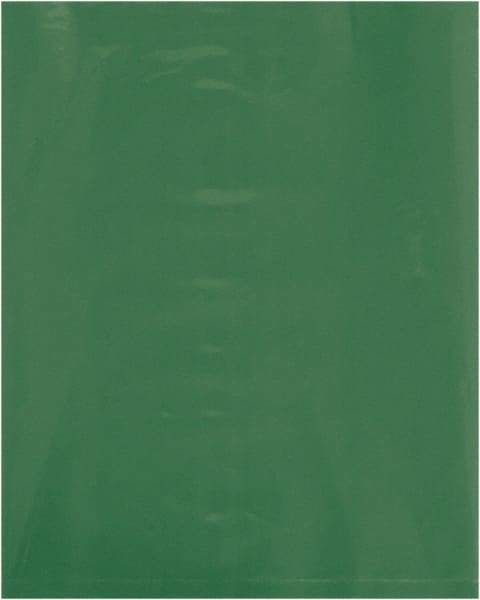 Value Collection - 12 x 15", 2 mil Flat Polybags - Green - Exact Tool & Supply