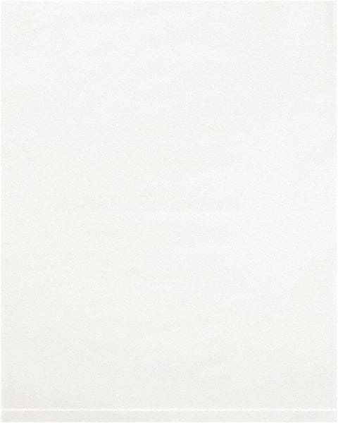 Value Collection - 8 x 10", 2 mil Flat Polybags - White - Exact Tool & Supply