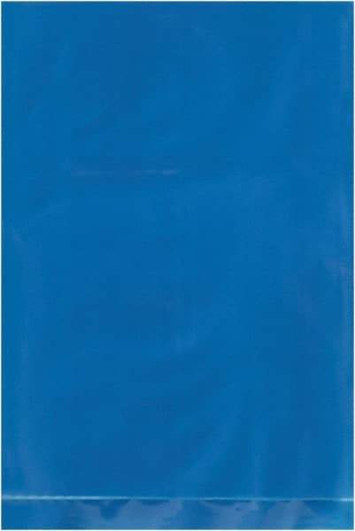 Value Collection - 4 x 6", 2 mil Flat Polybags - Blue - Exact Tool & Supply
