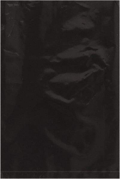 Value Collection - 6 x 9", 2 mil Flat Polybags - Black - Exact Tool & Supply