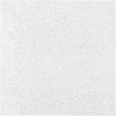 Made in USA - 3 x 3", Flush Cut Foam Pouches - White - Exact Tool & Supply