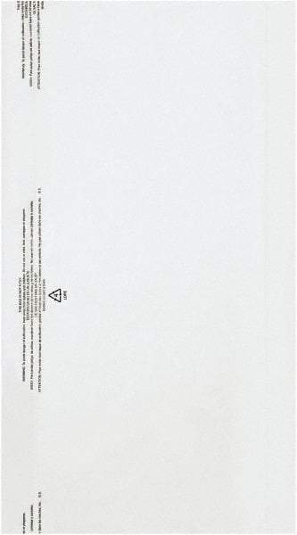 Value Collection - 21 x 40", 0.6 mil Garment Bag - Clear - Exact Tool & Supply