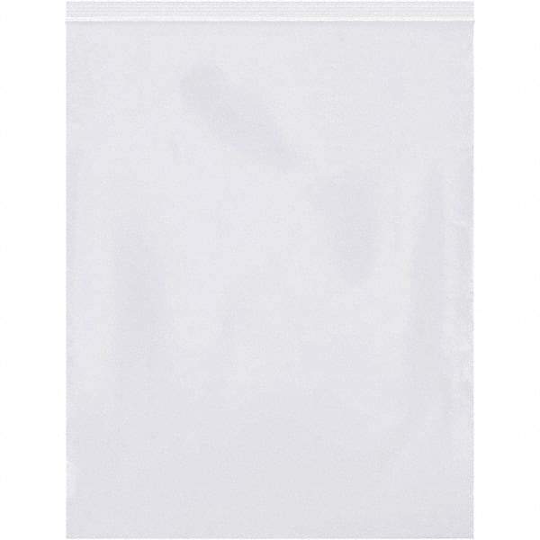 Value Collection - 12 x 15", 2 mil Reclosable Polybags - White - Exact Tool & Supply