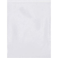 Value Collection - 12 x 15", 2 mil Reclosable Polybags - White - Exact Tool & Supply