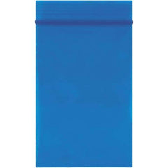 Value Collection - 2 x 3", 2 mil Reclosable Polybags - Blue - Exact Tool & Supply