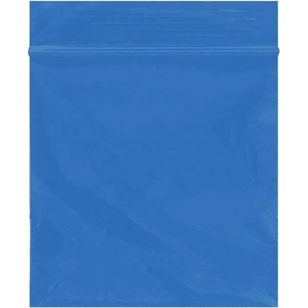 Value Collection - 3 x 3", 2 mil Reclosable Polybags - Blue - Exact Tool & Supply