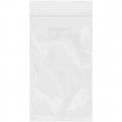 Value Collection - 3 x 5", 2 mil Reclosable Polybags - White - Exact Tool & Supply