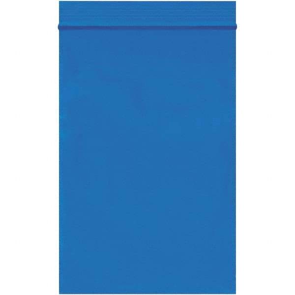 Value Collection - 4 x 6", 2 mil Reclosable Polybags - Blue - Exact Tool & Supply