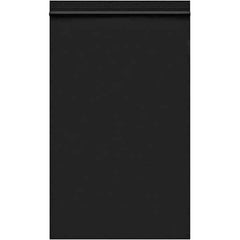 Value Collection - 5 x 8", 2 mil Reclosable Polybags - Black - Exact Tool & Supply