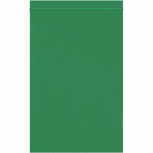 Value Collection - 6 x 9", 2 mil Reclosable Polybags - Green - Exact Tool & Supply