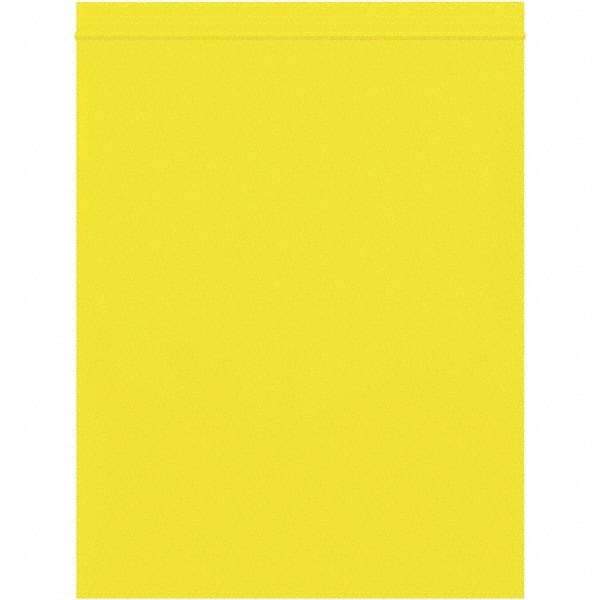 Value Collection - 8 x 10", 2 mil Reclosable Polybags - Yellow - Exact Tool & Supply