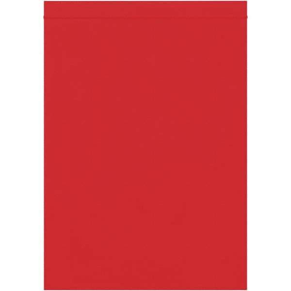 Value Collection - 9 x 12", 2 mil Reclosable Polybags - Red - Exact Tool & Supply